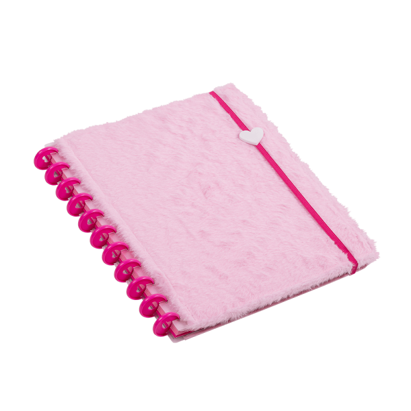 CADERNO DISCO PLUSH
