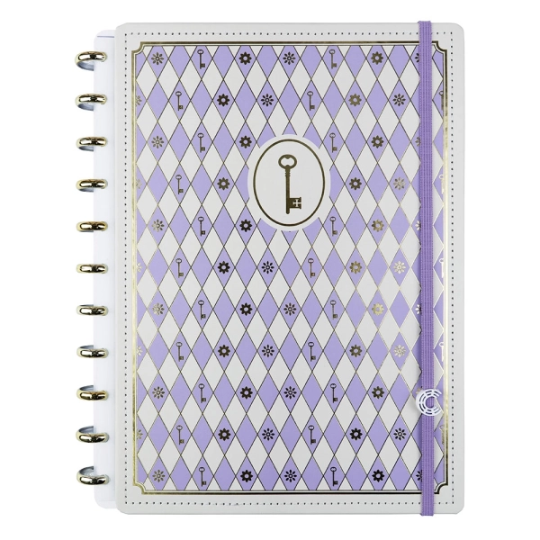 CADERNO INTELIGENTE GRANDE ISA AKKARI PURPLE