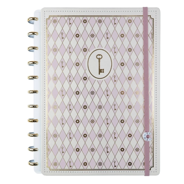 CADERNO INTELIGENTE GRANDE ISA AKKARI ROSE