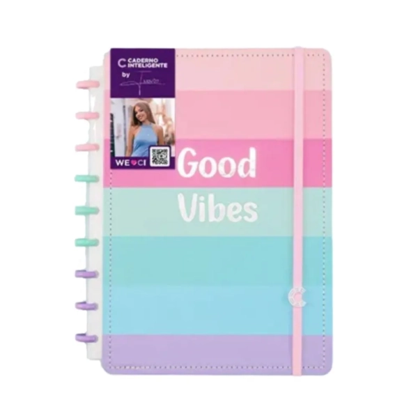 CADERNO INTELIGENTE GOOD VIBES A5