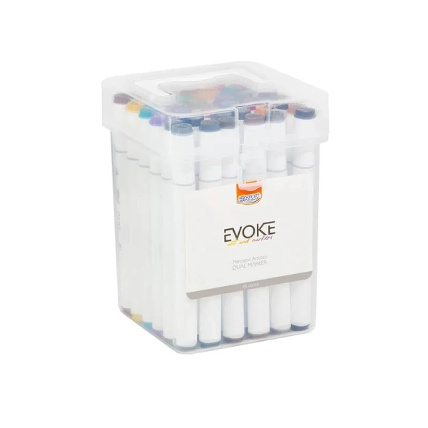 MARCADOR ART. EVOKE DUAL MARKER CX 36 - BRW