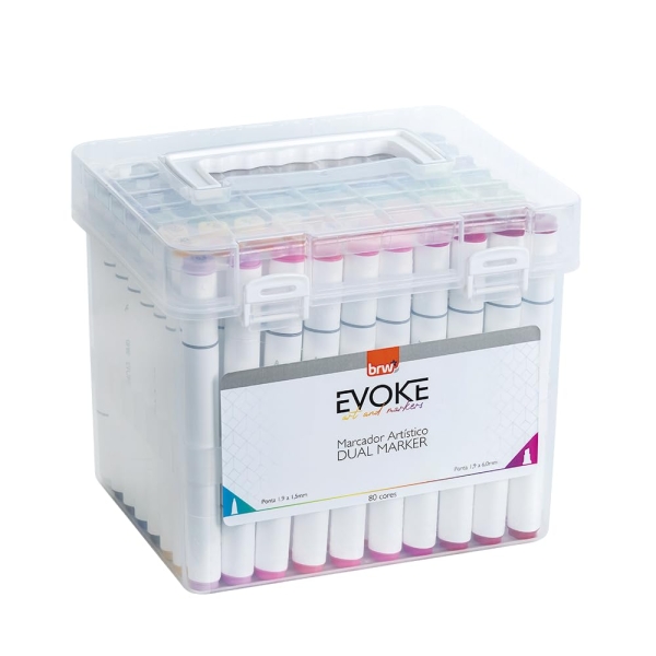 MARCADOR ART. EVOKE DUAL MARKER CX 80 - BRW