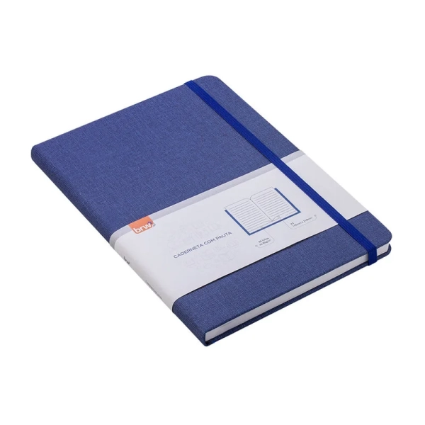 NOTEBOOK CADERNETA - JEANS PAUTADO