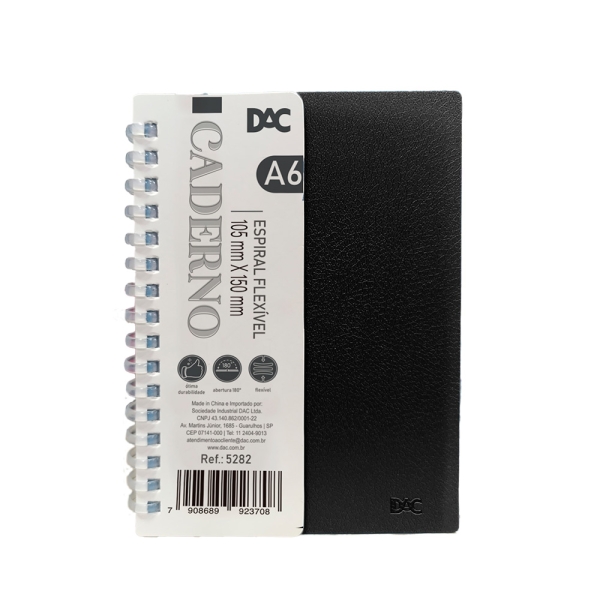 CADERNO A6 DAC