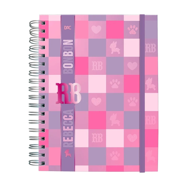 CADERNO COLEGIAL SMART REBECCA BONBON