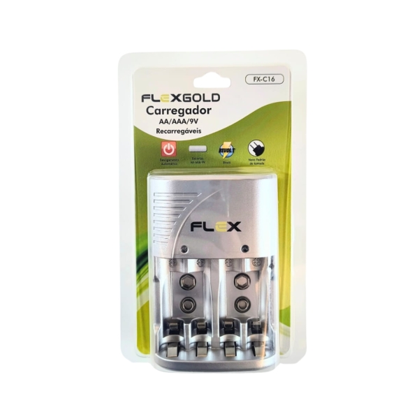 CARREGADOR DE PILHA FX-C16
