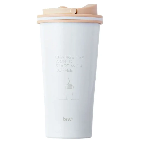 COPO METALICO 500ML BRANCO