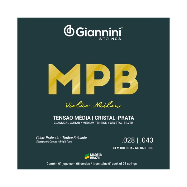 CORDA DE VIOLÃO AÇO MPB
