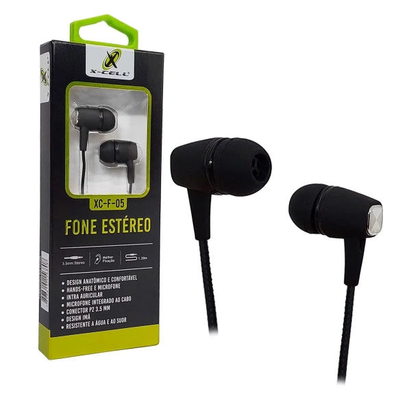 FONE DE OUVIDO XC-F-05