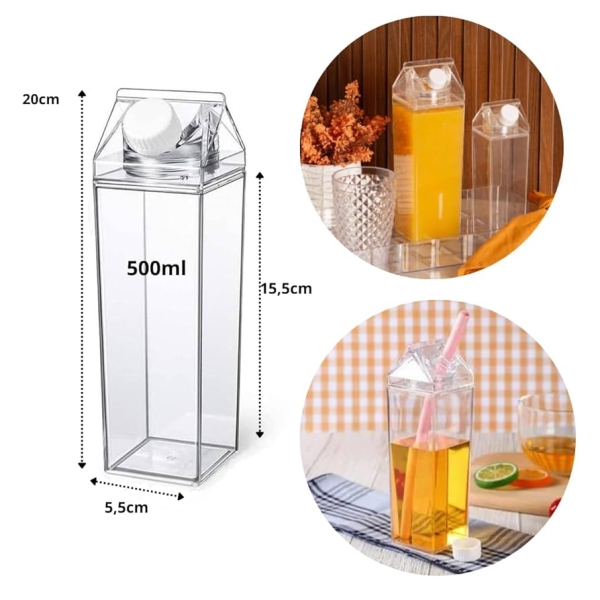 GARRAFA ACRILICA 500ML FX-GA-02