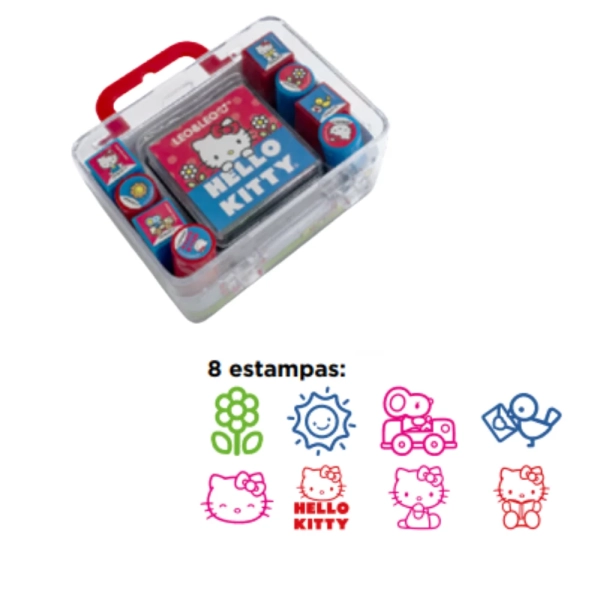 MALETA CARIMBOS HELLO KITTY