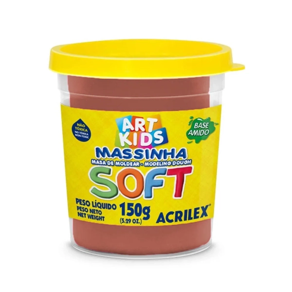 MASSA DE MODELAR SOFT 150G - CHOCOLATE