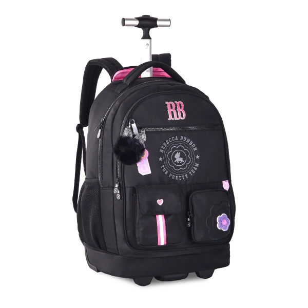 MOCHILA DE CARRINHO REBECA BONBON - PRETA