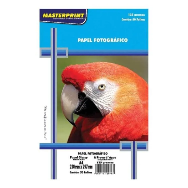 PAPEL FOTOGRÁFICO GLOSSY 135G