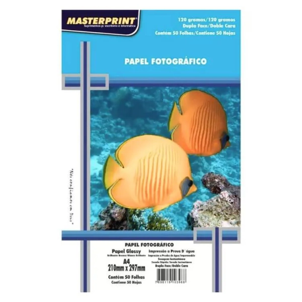 PAPEL FOTOGRÁFICO DUPLA FACE 120G