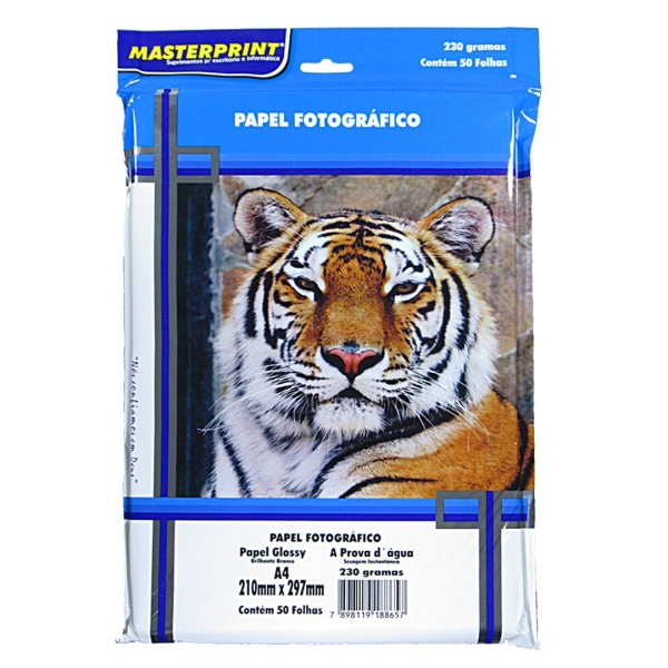 PAPEL FOTOGRÁFICO GLOSSY 230G