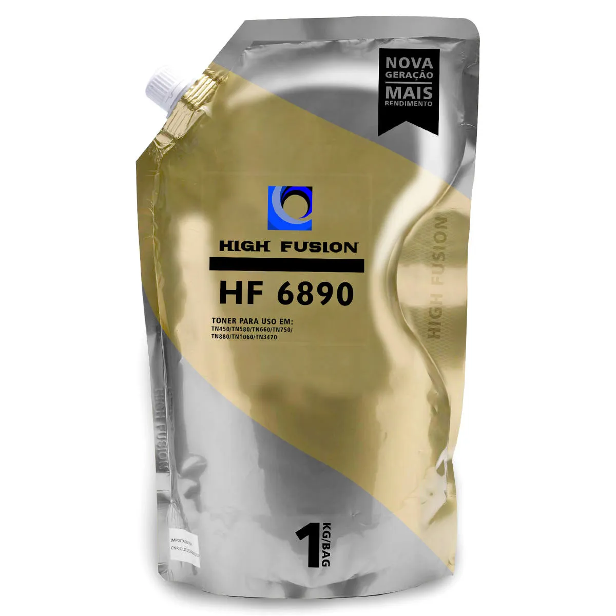 PO TONER HIGH FUSION HF6890 200 GR