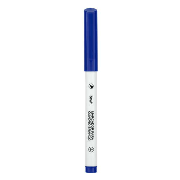 MARCADOR QUADRO BRANCO SLIM AZUL