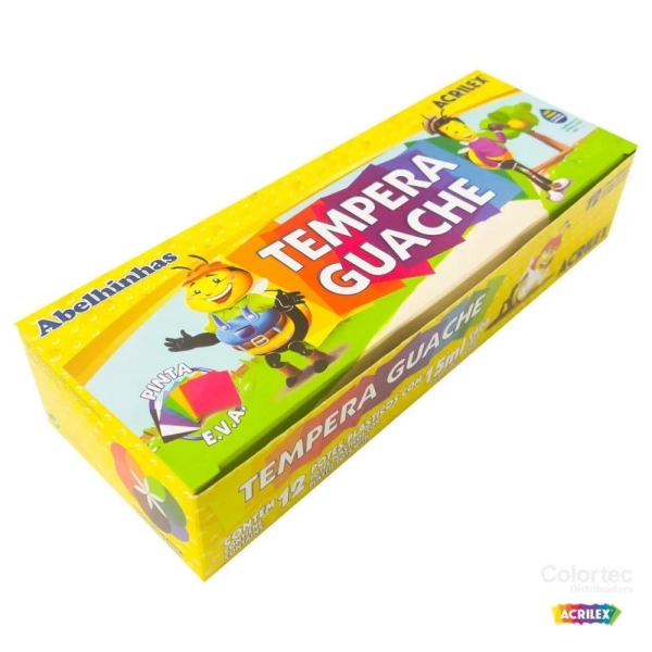 TEMPERA GUACHE 15ML 12 CORES