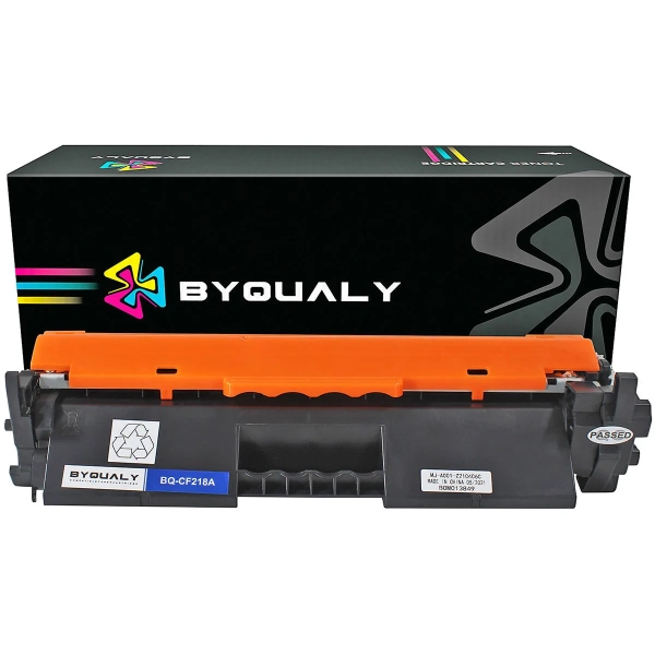 CART DE TONER COMPATÍVEL COM CF218A WITH CHIP 1,4K BYQUALY