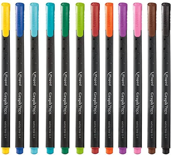 CANETA FINELINER GRAPH PEPS 0.4 MAPED