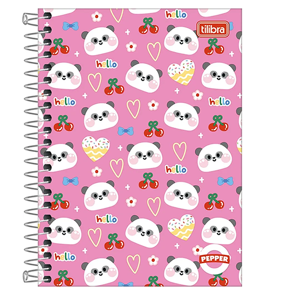 CADERNO ESP CD 1/8 PEPPER 80F - TILIBRA