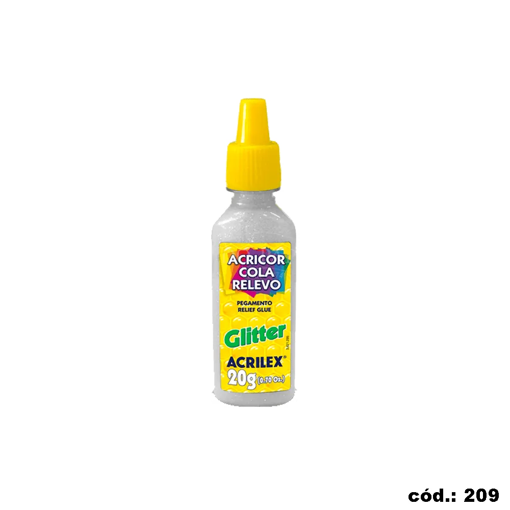 ACRICOR COLA RELEVO - CRISTAL