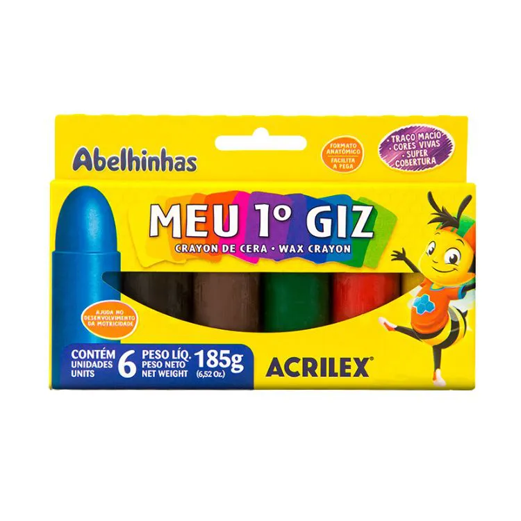 MEU PRIMEIRO GIZ COM 6 - ACRILEX