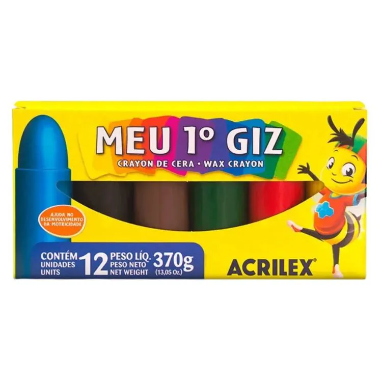 MEU PRIMEIRO GIZ COM 12 - ACRILEX