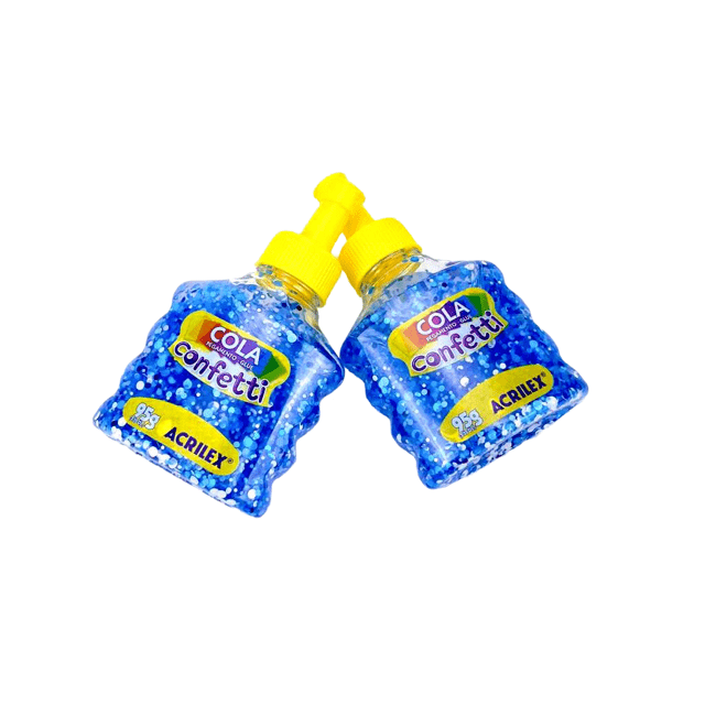 COLA CONFETTI 95G CÉU ESTRELADO - ACRILEX