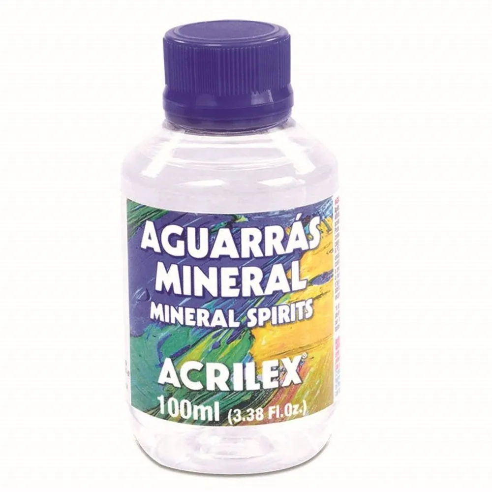 AGUARRAS MINERAL 100ML - ACRILEX