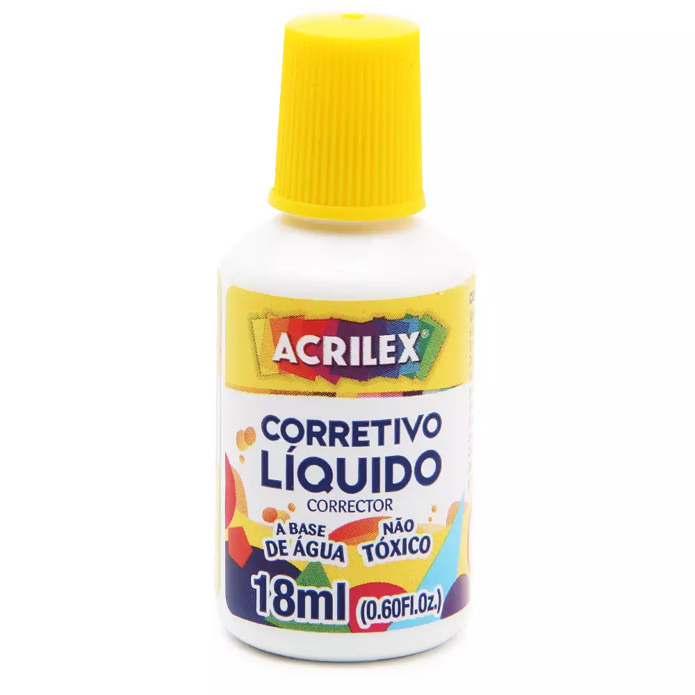 CORRETIVO LIQUIDO 18ML - ACRILEX