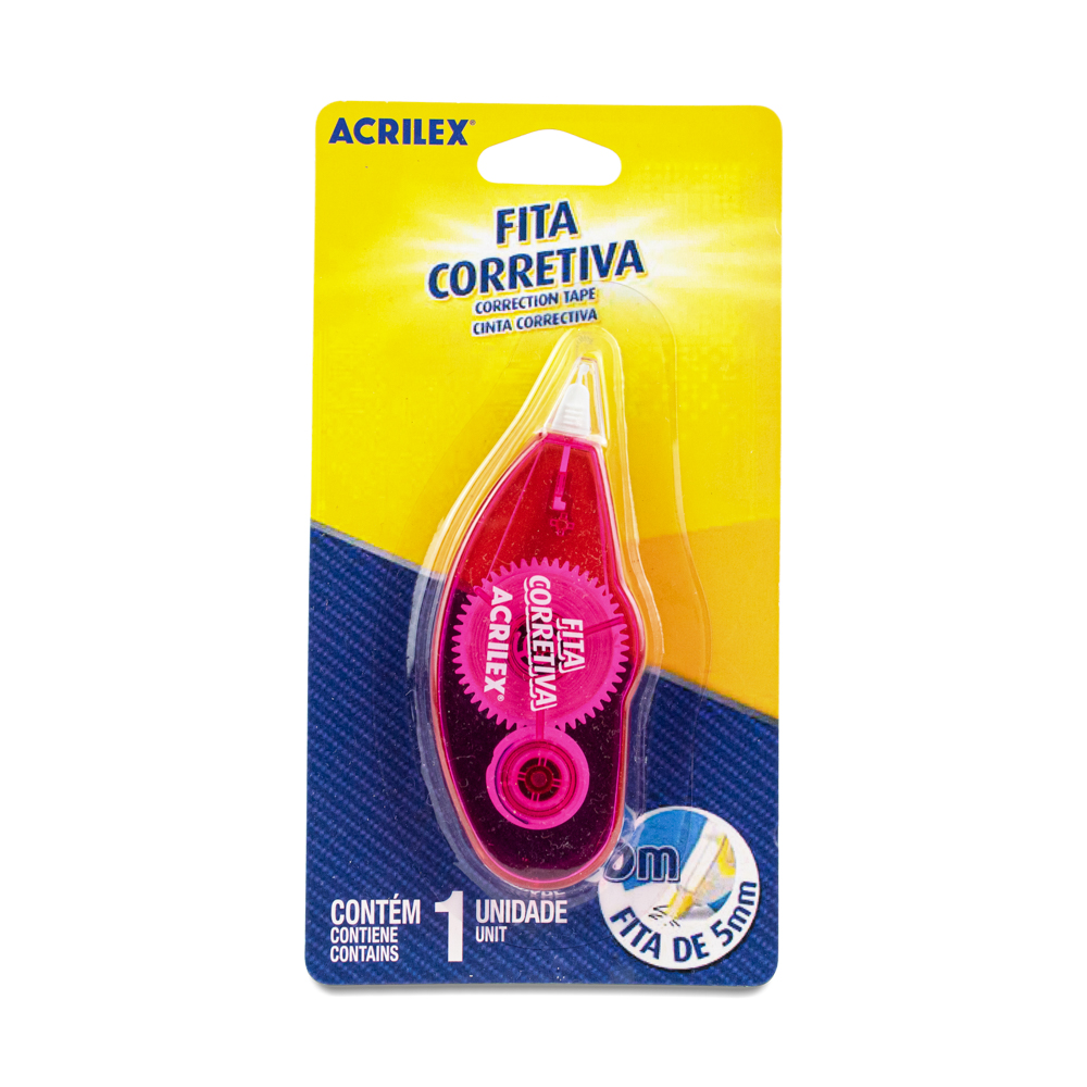 FITA CORRETIVA 5MMX6MM- ACRILEX