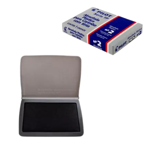 ALMOFADA PLASTICA Nº2 - PRETO