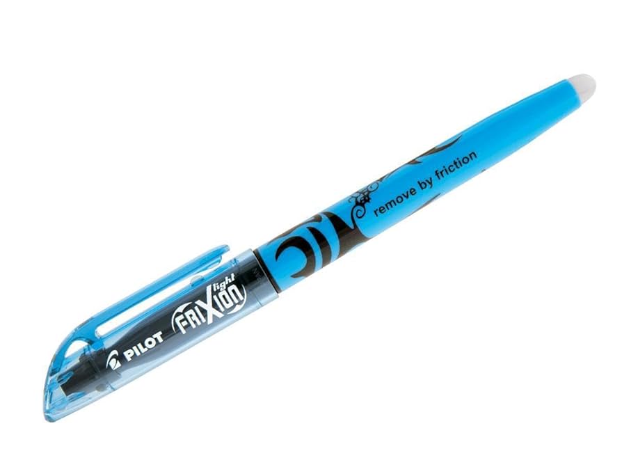 MARCA TEXTO APAGAVEL - AZUL