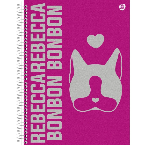 CADERNO COLORIR REBECCA BONBON - 1 MATÉRIA