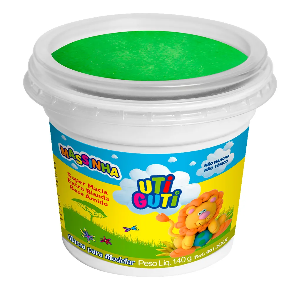 MASSINHA SOFT UTIGUTI 140G - VERDE
