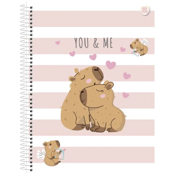 CADERNO UNIVERSITÁRIO CAPYCUTIES