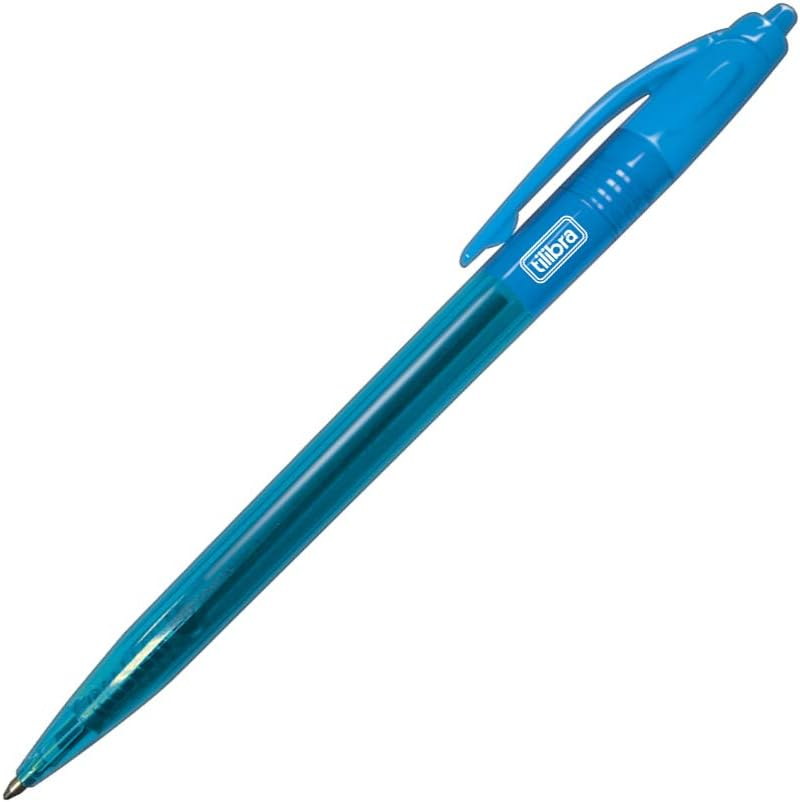 CANETA 1.0MM MAX NEON AZUL - TILIBRA