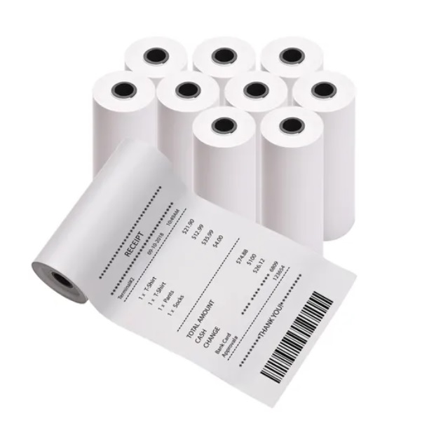 BOBINA 57X22 TERMICA - BRANCO