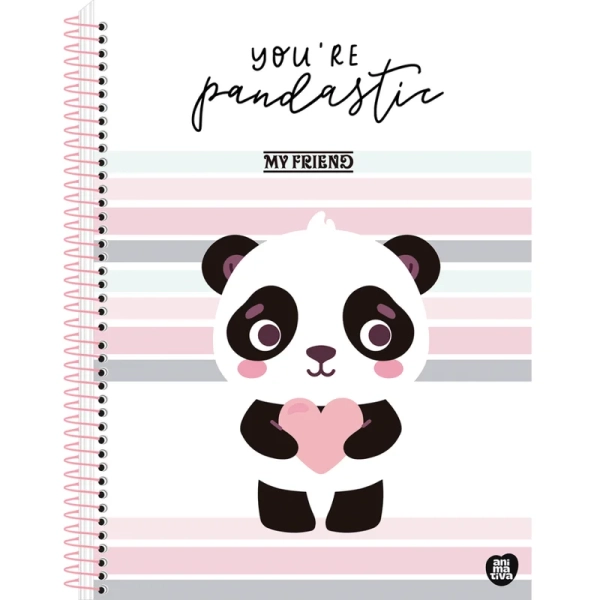 CADERNO UNIVERSITARIO - MY FRIEND (10 MATÉRIAS)
