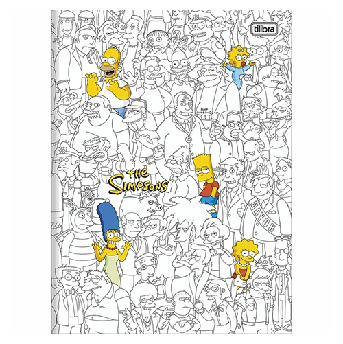 CADERNO BROCHURA CD UN SIMPSONS 80F – TILIBRA