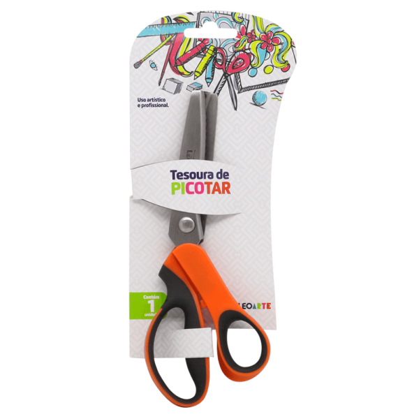 TESOURA DE PICOTAR PROFISSIONAL
