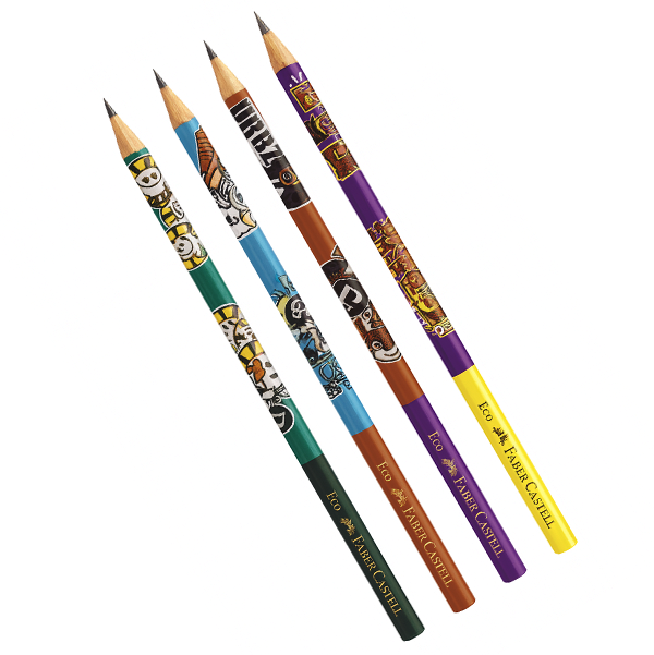 ESCOLAPIS GRAFITE URBZ - FABER CASTELL