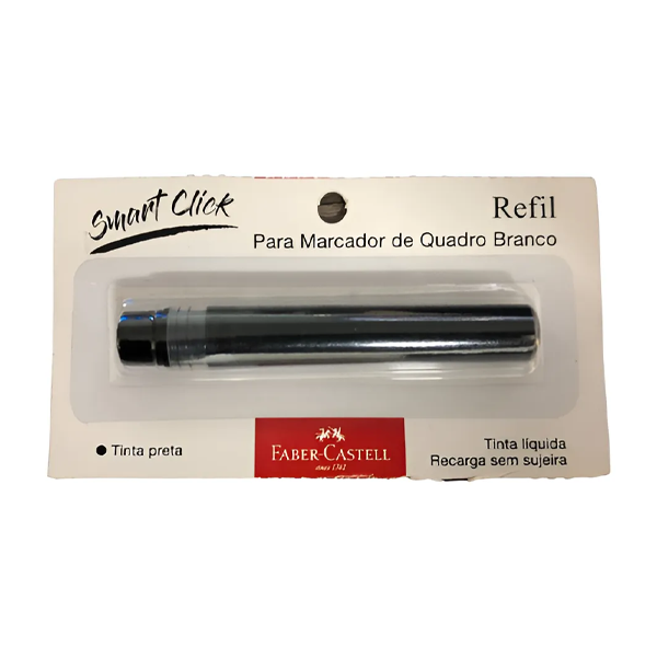 REFIL P/QUADRO BRANCO PT UND - FABER CASTELL