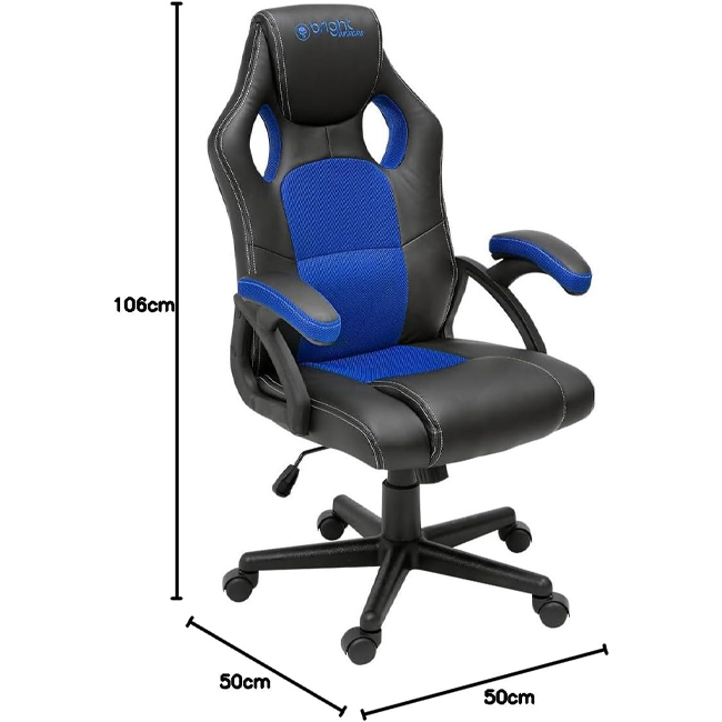 CADEIRA GAMER 01 AZUL - BRIGHT - Imagem 2