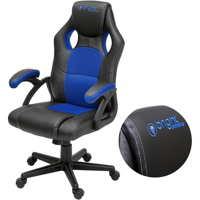 CADEIRA GAMER 01 AZUL - BRIGHT - Imagem 3