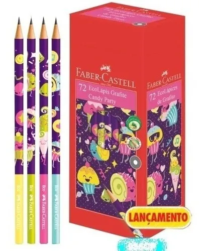 LAPIS GRAFITE CANDY PARTY - FABER CASTELL