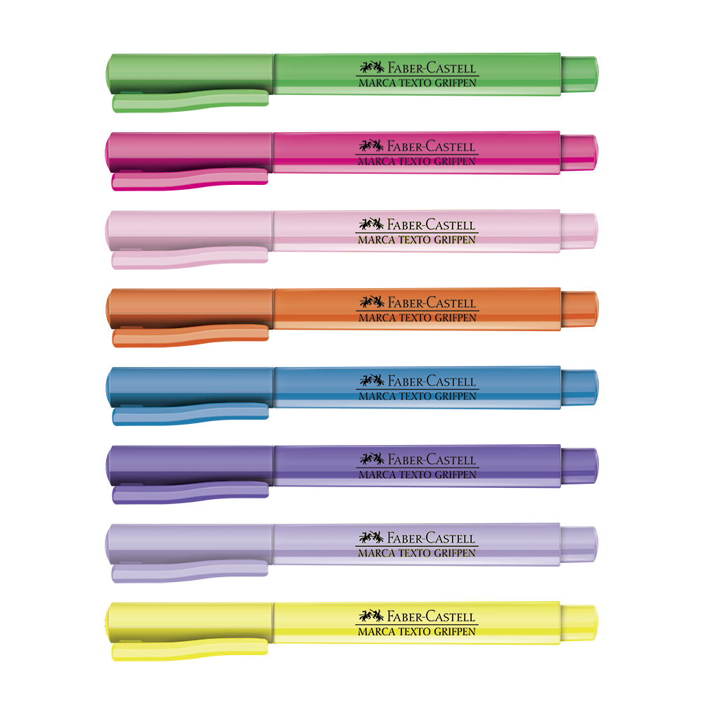 MARCA TEXTO GRIFPEN CORES - FABER CASTELL