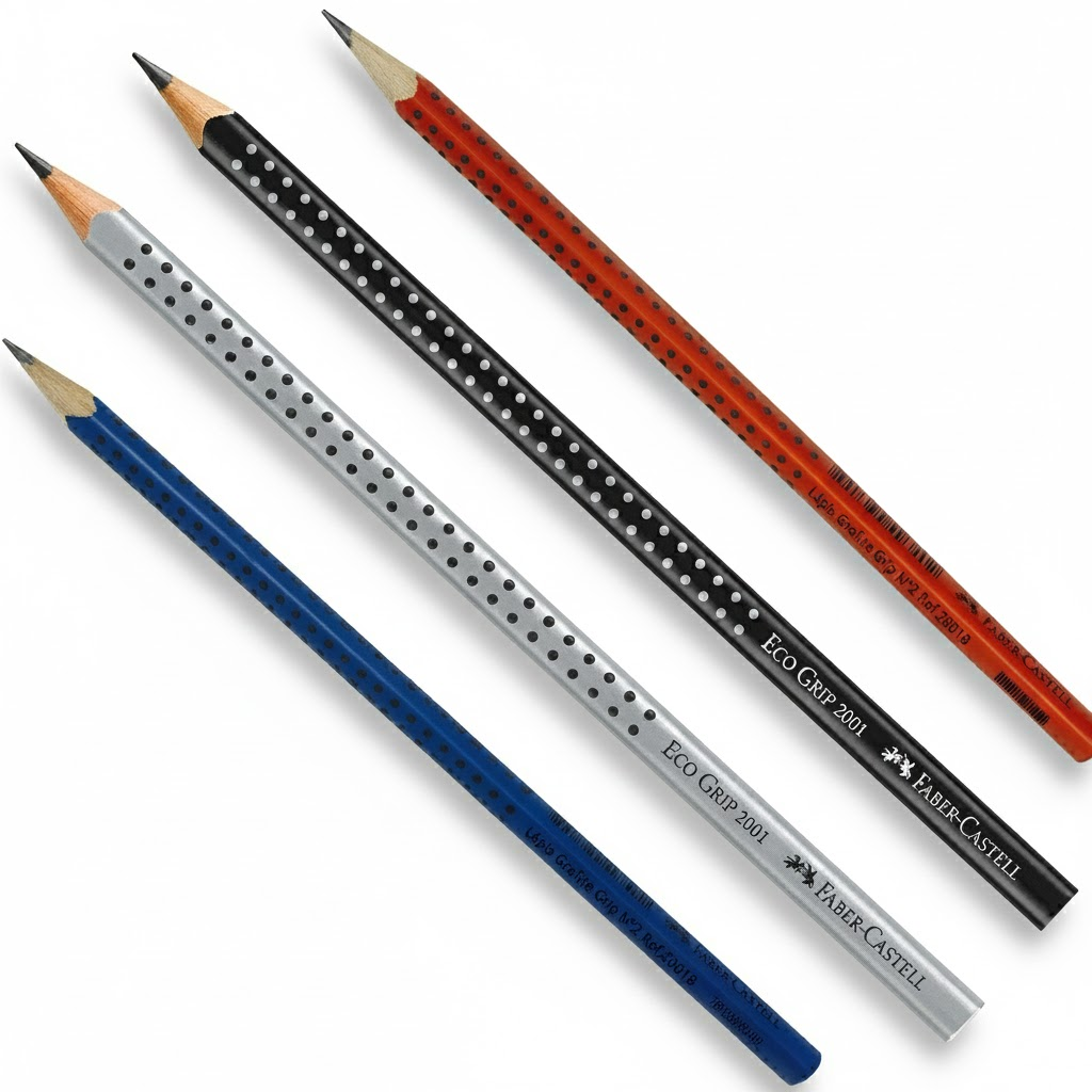 ECOLAPIS GRAFITE GRIP N°2 COLOR - FABER CASTELL